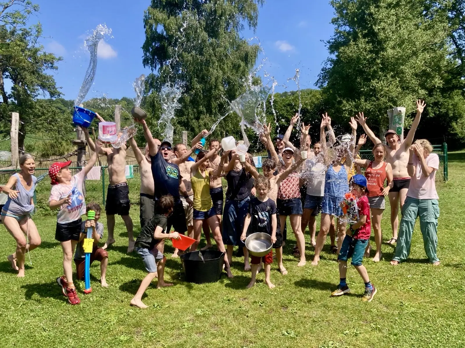 Le groupe du Temps d'M réuni lors d'un moment de convivialité